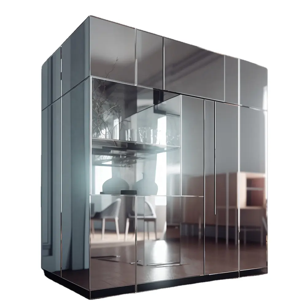 Custom light luxury creative design mirror cabinet mirror furniture