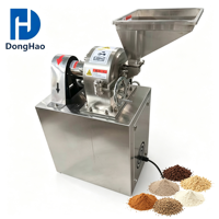 Mini machine à fabriquer de la poudre de Moringa, équipement de broyage en acier inoxydable pour la production de poudre