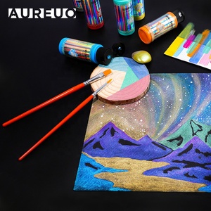 AUREUO Juego De <span class=keywords><strong>Colores</strong></span> acrílicos iridiscentes de bellas artes creativas de artista de 12 <span class=keywords><strong>colores</strong></span> <span class=keywords><strong>para</strong></span> <span class=keywords><strong>madera</strong></span> de cerámica de piedra - Product Image 4