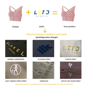 <span class=keywords><strong>Top</strong></span> Deportivo Corto de Yoga para Mujer, Personalizado, <span class=keywords><strong>con</strong></span> Espalda Descubierta, Tipo Halter, Transpirable, de Alta Sujeción, Ropa Deportiva, <span class=keywords><strong>Top</strong></span> de Entrenamiento, Sujetador Deportivo Integrado - Product Image 1