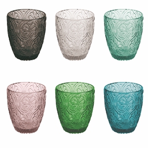 SHARM 6 VASOS DE VIDRIO DE 325ML, JUEGO DE 6 - Product Image 1