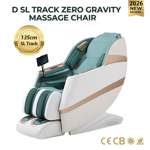 OYEAL New Luxury Modern Style <b>Personal</b> Shiatsu 3D Zero Gravity Chair Green Long SL-Track Foot Rolling Chair - Product Image 1