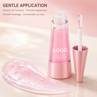 Huile à lèvres repulpante hydratante, soin des lèvres non collant, brillance intense, acide hyaluronique, marque privée OEM ODM