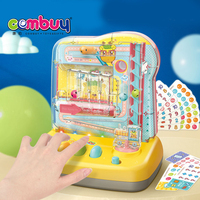 Machine de jeu de piste de billes pour enfants, jeu de billes roulantes, jouet de circuit de billes