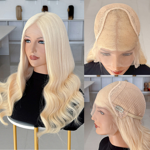 Peluca de Cabello Europeo Virgen con Línea de Cabello Natural, con Encaje Frontal sin Pegamento para Mujeres Blancas # 60 - Product Image 2