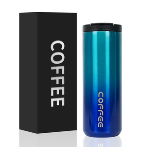 Custom Logo 500ml Stainless Steel <b>Double</b> <b>Wall</b> Insulated Coffee <b>Mug</b> Travel Tumbler - Product Image 3