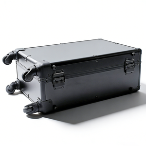 Boîte de rangement et de présentation en aluminium pour cartes de collection de sport gradées, 5 emplacements, avec roulettes, support OEM - Product Image 3