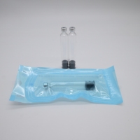 Seringue en verre de 3 ml, stérile, emballée individuellement, flacon vide transparent jetable pour stylo injecteur