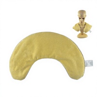 Coussin de nuque chauffant/refroidissant de luxe à la lavande, utilisable au micro-ondes pour le cou et les épaules, avec housses amovibles et lavables