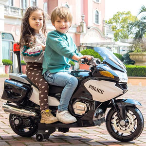 Grosses motos <span class=keywords><strong>électrique</strong></span>s <span class=keywords><strong>12V</strong></span> pour enfants, vélo pour bébés, motos, voiture de <span class=keywords><strong>police</strong></span> pour enfants avec alarme lumineuse - Product Image 2