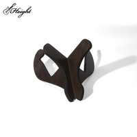 Factory Wholesale Wooden Guitar Stand Foldable a Frame Guitar Holder Rack for Acoustic Electric Bass Guitar OEM Custom