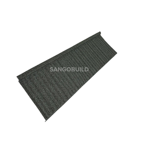 Tuiles de <span class=keywords><strong>toiture</strong></span> en acier coloré revêtu de pierres de Lagos, tuiles courbées, produits de <span class=keywords><strong>toiture</strong></span>, épaisseur 0,4 calibre - Product Image 4
