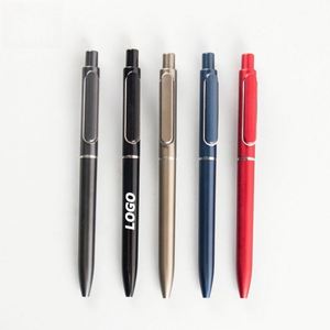 Custom Logo Gel Retractable Black Ink Business <b>Pen</b> for Students, Office Writing, and Corporate Promotional Gifts - Product Image 1