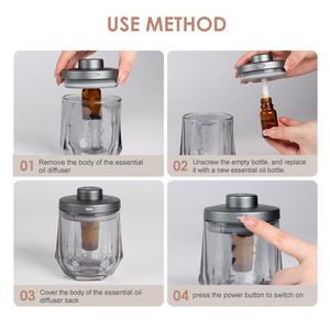 Nước miễn phí sạc hộ gia đình phun sương nặng tinh dầu hộ gia đình thơm khuếch tán Sáng tạo thiết bị điện - Product Image 6