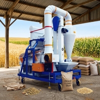 Déstonneur à tamis pneumatique haute efficacité 5XQC-10, capacité 10 tonnes/heure, certifié CE, machine intégrée à précision de calibrage réglable