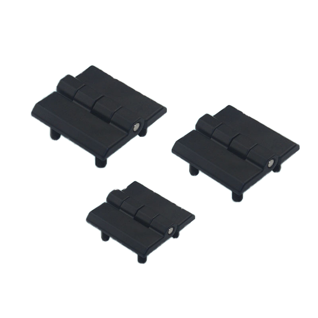 180 Degree ZincAlloy Modern Low Profile Exterior Butt Hinge Black Paint Finish Multiple Sizes Left/Right Opening Electrical Box