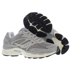 Scarpe da Camminata Donna Saucony Progrid Omni 9 con Lacci, Grigio Solido, Tomaia in Mesh Sintetico, Vestibilità Supportante - Product Image 4