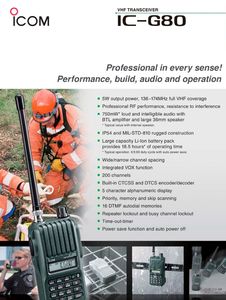 Venta caliente Original Walkie Talkie de 136-174 MHz 200 canales salida de potencia <span class=keywords><strong>batería</strong></span> de <span class=keywords><strong>5</strong></span> vatios Tahan Sampai impermeable IP54 - Product Image 4