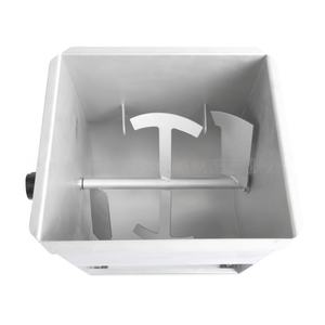 เครื่องผสมเนื้อแบบมือหมุนยี่ห้อ Yunqingtech สำหรับใช้ในเชิงพาณิชย์ ทำจากสแตนเลส พร้อมฝาปิดถังแบบหมุน เหมาะสำหรับร้านเบเกอรี่ ร้านอาหาร และการผสมแป้ง - Product Image 5