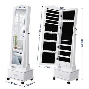 Design <span class=keywords><strong>specchio</strong></span> cheval fai da te con ruote per armadietto portagioie armadio in legno con <span class=keywords><strong>specchio</strong></span> per illuminazione - Product Image 2