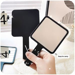 Custom Logo Modern Single Side Square Handheld Makeup Portable Desktop <b>Small</b> <b>Mirror</b> New Beauty Welfare Gift - Product Image 3