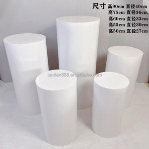 Set da 5 pezzi di oggetti di scena per feste in ferro da Dessert e da tavolo per dolci con piedistallo per tavola rotonda per decorazioni per matrimoni ed <span class=keywords><strong>eventi</strong></span> - Product Image 6