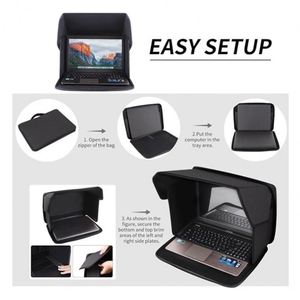 Outdoor Laptop Sun Shade Cover Privacy Screen Shield Foldable Portable Anti-Glare Protector for <b>Notebook</b> - Product Image 4