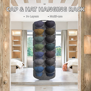 Organizador de Gorras de Béisbol Ecológico Tipo Gancho <span class=keywords><strong>Besafe</strong></span>, de Fieltro, para Colgar en la Puerta, Armario o Pared - Product Image 2