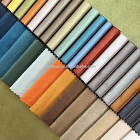 Usine chinoise ultra-fine fibre blanche Jacquard tricoté Technique canapé tissu matière première cuir suédé pour usage textile
