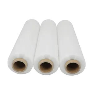 18 Mic 500 Mm Stretch Film PE Manual Pallet Wrapping Stretch Film LLDPE Pallet Wrap Stretch Film