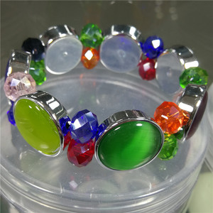 Pulsera de Cristal de 20mm con Bisel, Unisex, para Uso Diario, Forma Geométrica, Origen Yiwu - Product Image 1