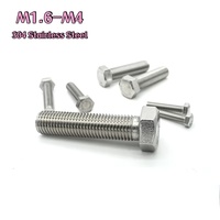BOSS Stainless Steel 30mm Hex Screw Class 4.8 & 6.8 American Fine Thread 6.8 Inch Fasteners for High Vibration Environments
