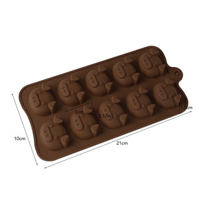 Molde <span class=keywords><strong>de</strong></span> Silicona <span class=keywords><strong>de</strong></span> Grado Alimenticio, Moldes para Hornear Multiusos, Moldes Personalizados para <span class=keywords><strong>Fondant</strong></span> y Chocolate para Decoración <span class=keywords><strong>de</strong></span> Pasteles, Accesorios <span class=keywords><strong>de</strong></span> Cocina - Product Image 3