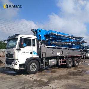 Bomba de Concreto Multifuncional Nueva Montada en Camión de 24m, 37m, 39m, 42m, 48m, 52m, 65m con Certificado CE y Motor de Alto Rendimiento - Product Image 2