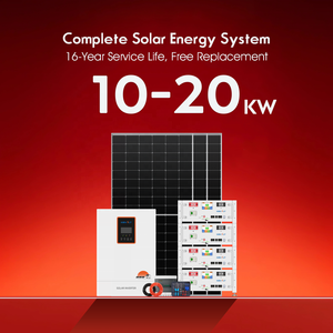 ระบบพลังงานแสงอาทิตย์ 5kW 10kW 20kW ชุดอุปกรณ์ครบชุด แผงโซลาร์เซลล์พร้อมแบตเตอรี่และระบบพลังงานแสงอาทิตย์ NSTLV-16K - Product Image 2