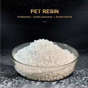 Granules en plastique vierge de qualité bouteille de haute qualité Jade PET Granules IV 0.80 0.86 PET Résine PET Chips - Product Image 5