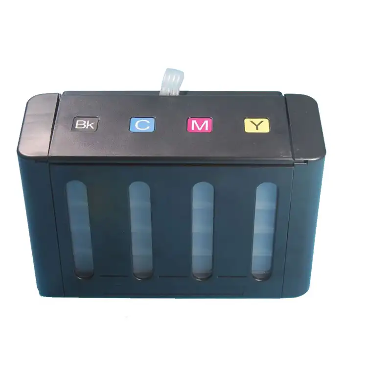 Tanque de tinta Ciss, tanques de cartucho de plástico transparente vacío L100 L100K para sistema de suministro de tinta continua para Epson
