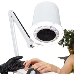 Collecteur de poussière d'ongles en plastique blanc haut de gamme Mason H3 48W 220V avec aspiration pour salons, vitesse du ventilateur 0-4000 tr/min, filtres de remplacement - Product Image 3