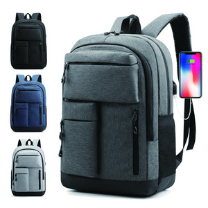 Custom <b>Backpack</b> Bag Business Computer Bag Usb Port <b>College</b> School Bags Laptop <b>Backpack</b> - Product Image 1