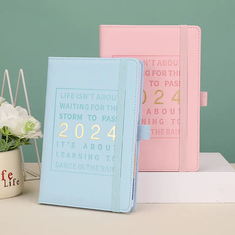 W87 Agenda PlannerCustom stampa Note Book A5 diario con copertina morbida Agenda in pelle copertina rigida Planner copertina rigida copertina rigida copertina in Pu Notebook