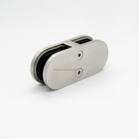 Clamps muraux en acier inoxydable résistant à la rouille et à l'eau, design moderne, pour les balustrades d'appartements, de villas, d'escaliers et de balcons