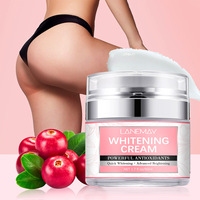 Vente en gros de crème blanchissante pour le visage et le corps crème blanchissante instantanée au collagène pour peau noire