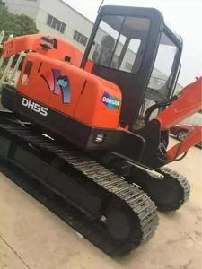 Excavadora pequeña Doosan DH55 Maquinaria de construcción usada vendida a precios bajos - Product Image 4