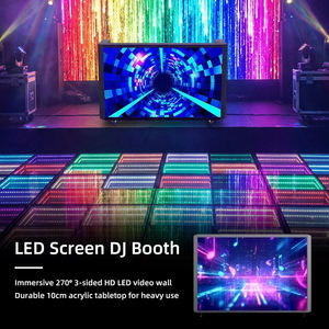 Sistema de DJ con Marco de Aluminio de Alta Calidad, Cabina de DJ Plegable Impermeable IP65, Panel de Pantalla LED Personalizado para Animación en Centros Comerciales - Product Image 3