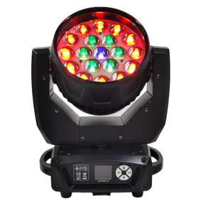19pcs 15W Rgbw Wash And Zoom Effect Led Stage Light For Dj