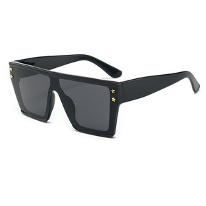 Occhiali da Sole Classici con Montatura Quadrata, Vendita all'Ingrosso, Protezione UV400 per Ragazze, Montatura Grande per Uomo e Donna - Product Image 1