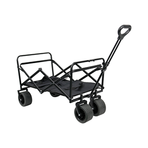 JOIN Chariot utilitaire extérieur pliant pour le jardin Chariot à main portable pour le shopping Plage Camping Sports - Product Image 5