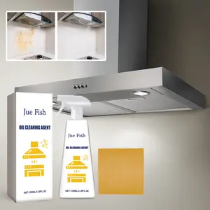 Limpiador de manchas de aceite pesado eficiente de Jue Fish de alta calidad, detergente para el hogar, limpiador de cocina para eliminar manchas de aceite