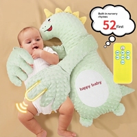 Gugutim - Ayuda para Dormir para Bebés, Música Relajante, Diseño de Palma para Acurrucar, Función de Acariciar y Abrazar, Material de Tela, Unisex - Éxito de Ventas de Febrero