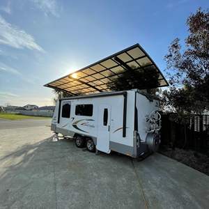 Auvent <span class=keywords><strong>de</strong></span> voiture en aluminium imperméable avec <span class=keywords><strong>toit</strong></span> résistant aux UV pour le stationnement <span class=keywords><strong>de</strong></span> voitures résidentielles et le <span class=keywords><strong>jardin</strong></span> - Product Image 6